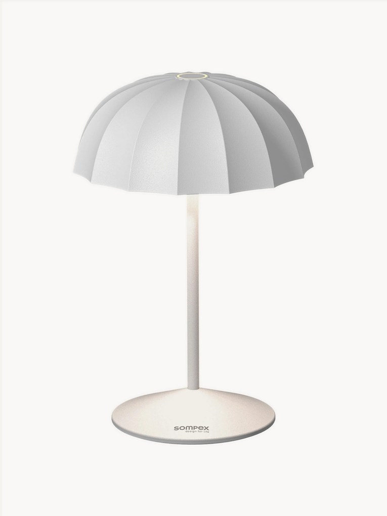 Candeeiro de mesa LED pequeno portátil e regulável Ombrellino