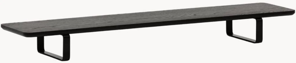 Suporte para monitor em madeira de carvalho artesanal Stan