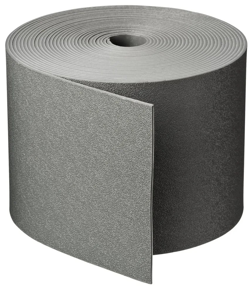 428501 Nature Limitador de bordas de jardim 0,15x10 m cinzento