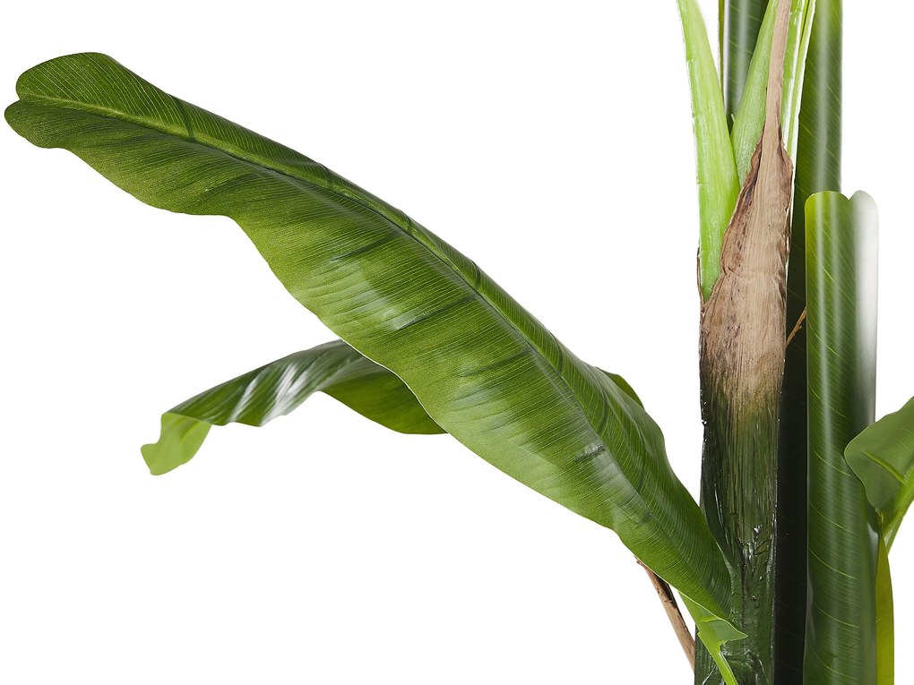 Planta artificial em vaso 154 cm BANANA TREE Beliani