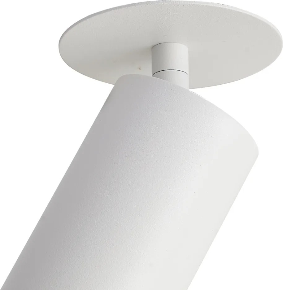 Conjunto de 6 focos embutidos modernos brancos GU10 50mm IP44 - Chels