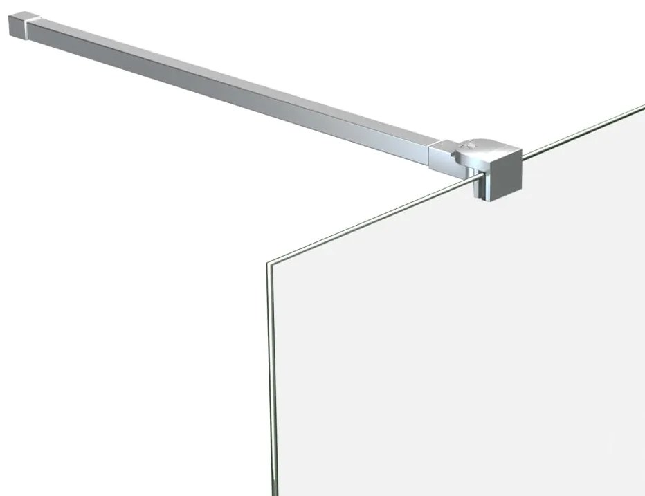 Braço de apoio para cabine de duche aço inoxidável 70-120 cm