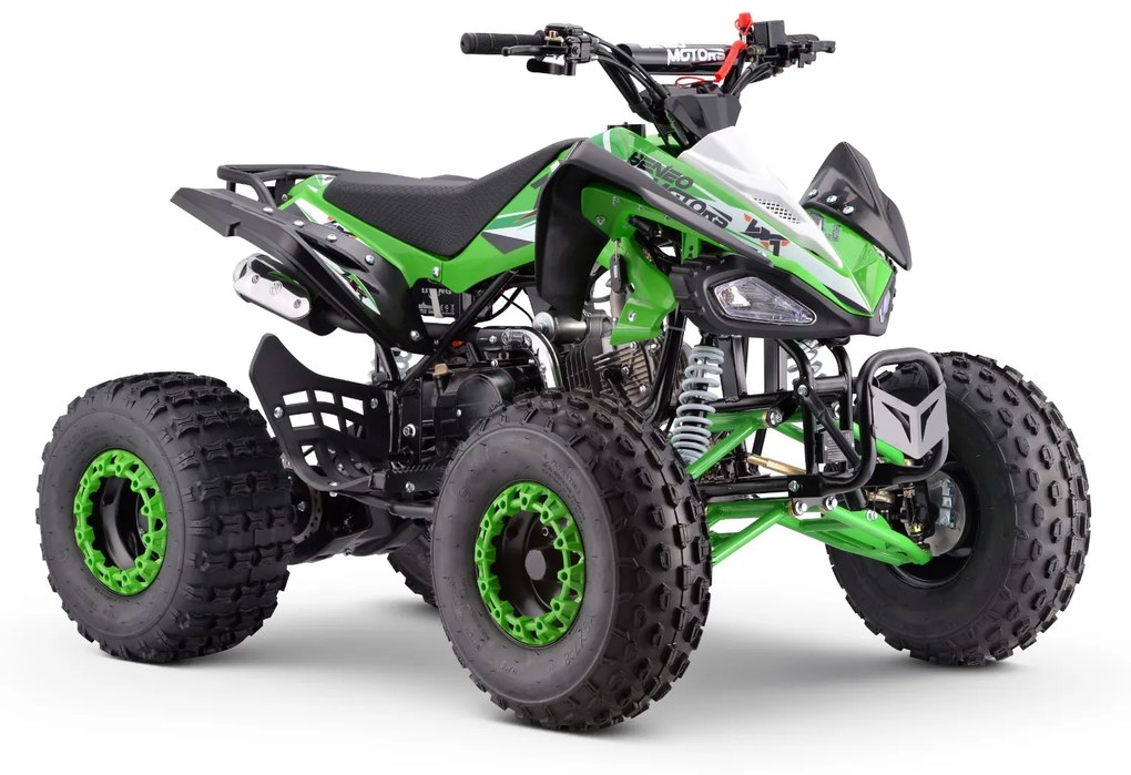 Moto 4 para crianças gasolina 125cc ATV Motors ZXT Verde