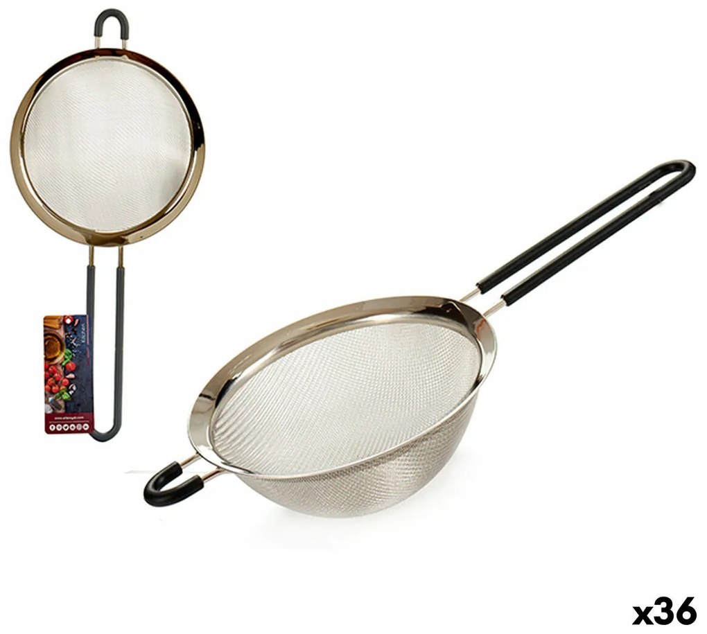 Passador Silicone Aço inoxidável 10,5 x 5 x 26 cm (36 Unidades)