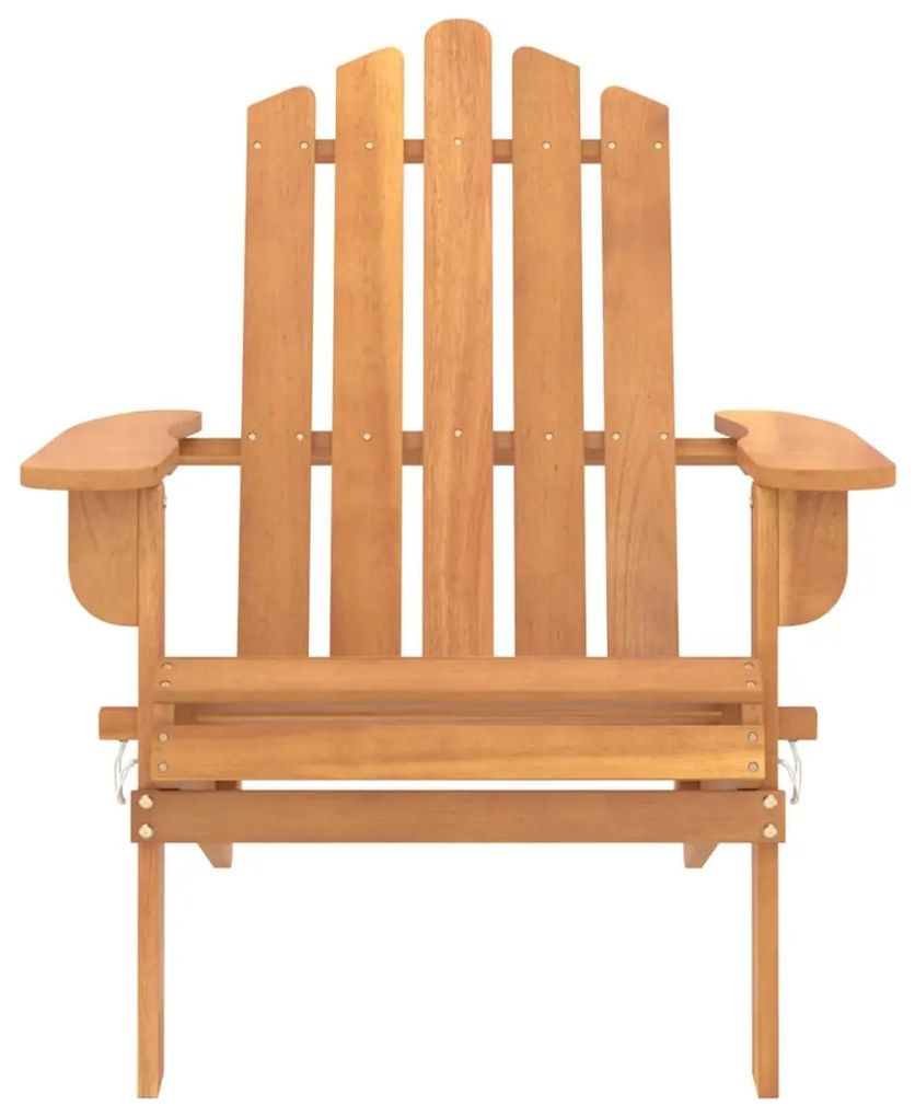 Cadeiras de jardim Adirondack 2 pcs madeira de acácia maciça