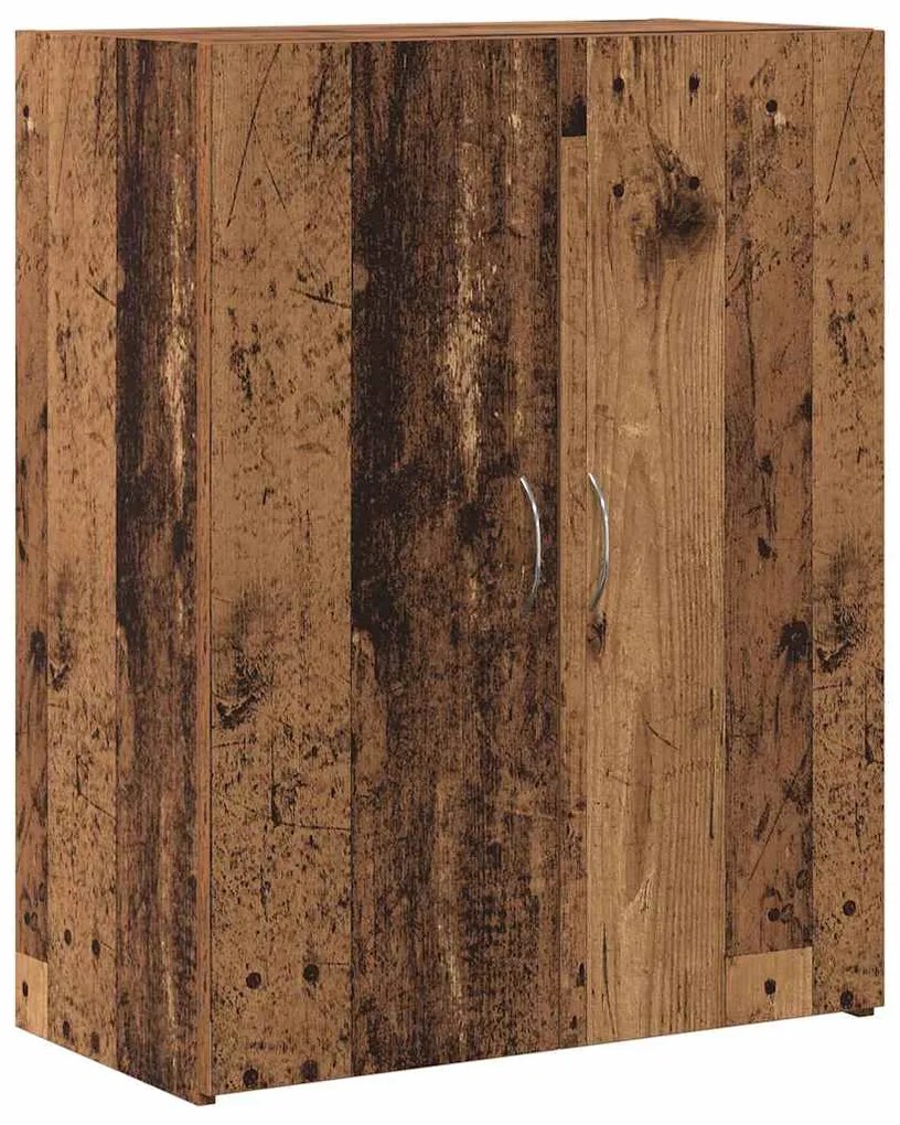 Armário de Escritório de Madeira Velha 60 x 32 x 77,5 cm - Madeira de