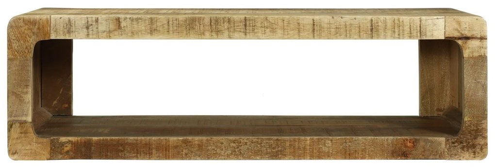 Gabinete de TV 80x30x25 cm Madeira Maciça Áspera