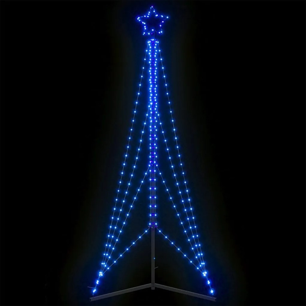 LED Árvore de Natal 483 LEDs Azul 240 cm