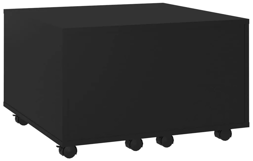 Mesa de centro 60x60x38 cm derivados de madeira preto