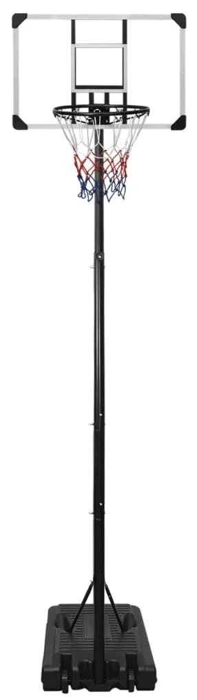 Tabela de basquetebol 280-350 cm policarbonato transparente