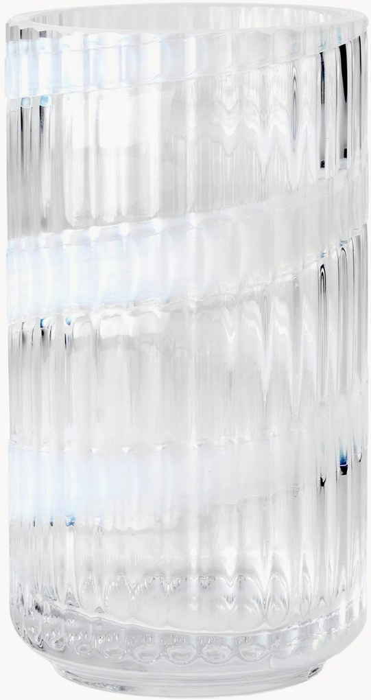 Jarra em vidro artesanal Lyngby, Alt 16 cm