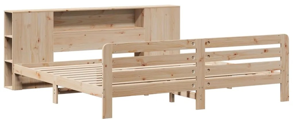 Cama sem colchão 180x200 cm madeira de pinho maciça