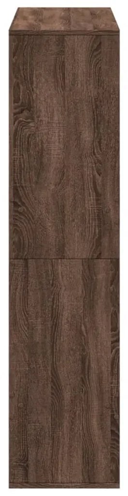 Divisória 100x33x135 cm derivados de madeira carvalho castanho