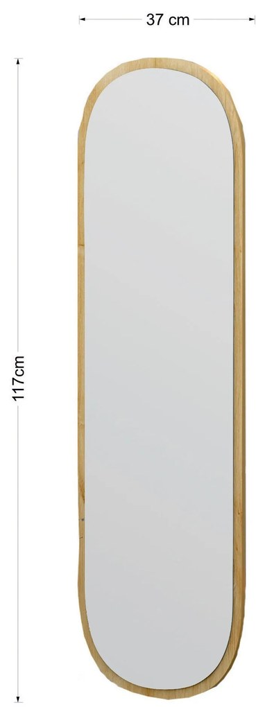 Espelho Magnum – Natural – 40 cm x 120 cm