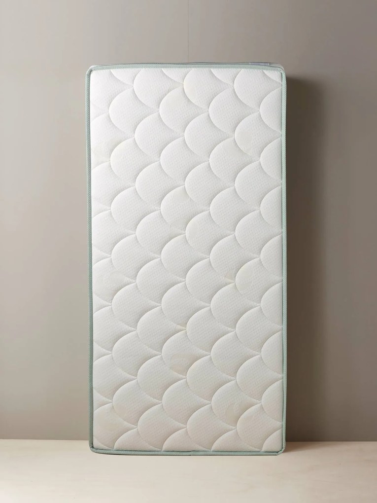 Colchão com capa sem tratamento para bebé branco