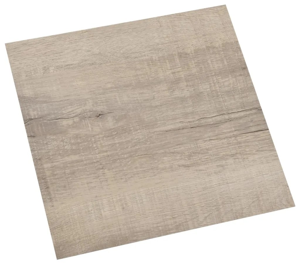 Tábuas soalho autoadesivas 20 pcs 1,86m² PVC cinza-acastanhado