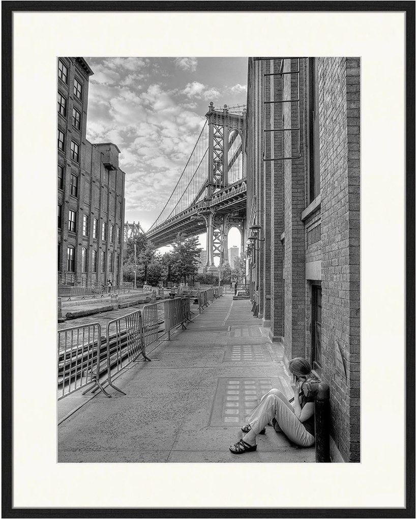 Impressão digital emoldurada In Brooklyn