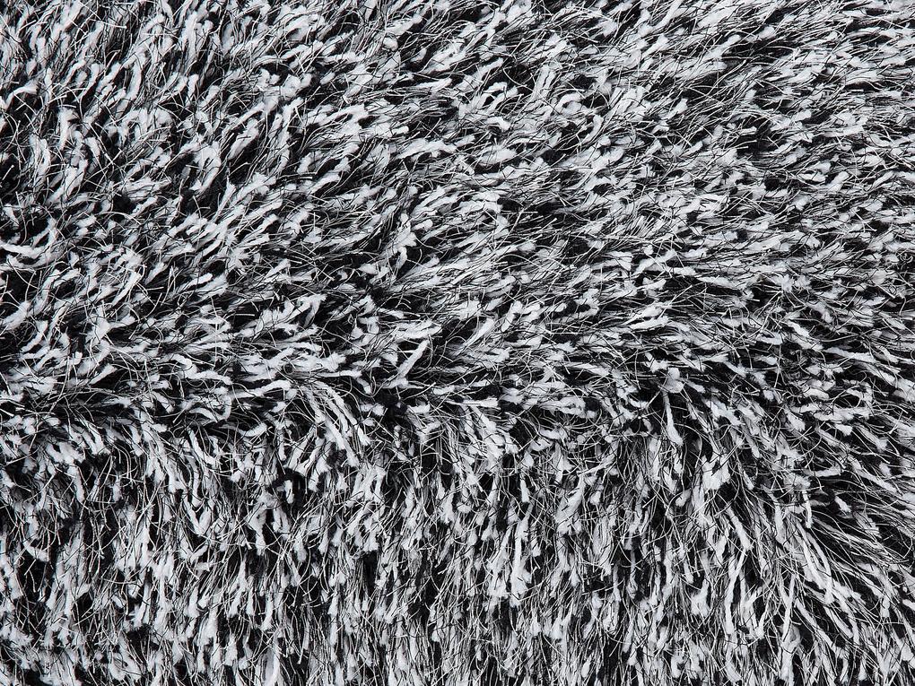 Tapete preto e branco 160 x 230 cm CIDE Beliani