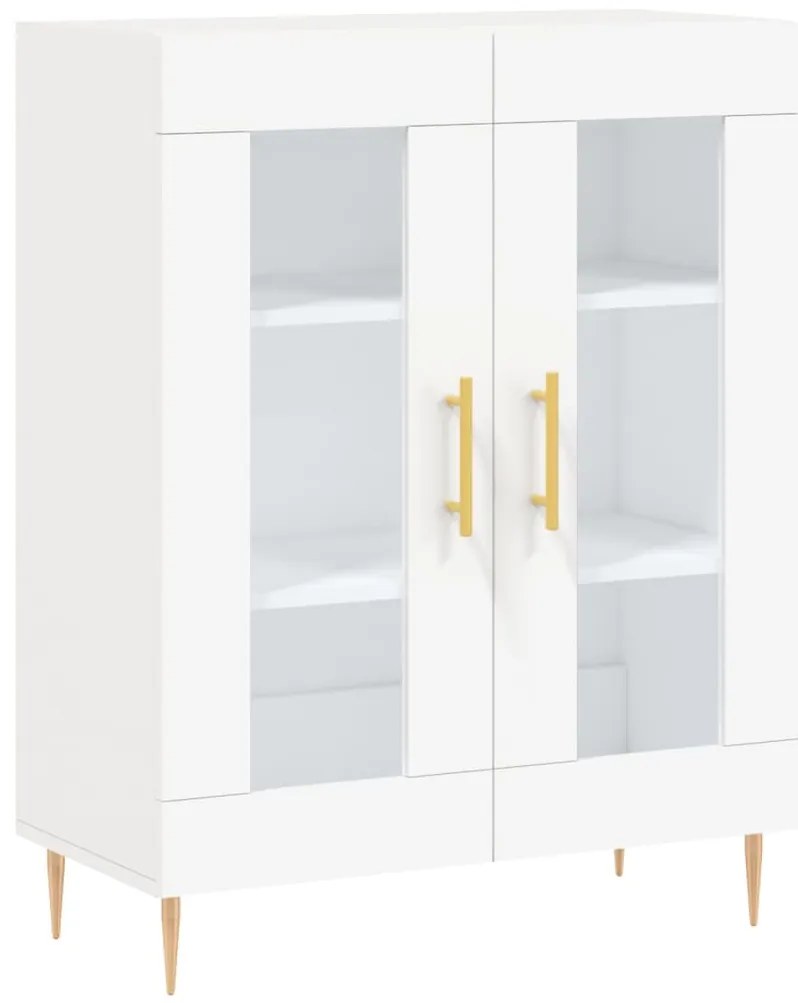 Armário alto 69,5x34x180 cm derivados de madeira branco