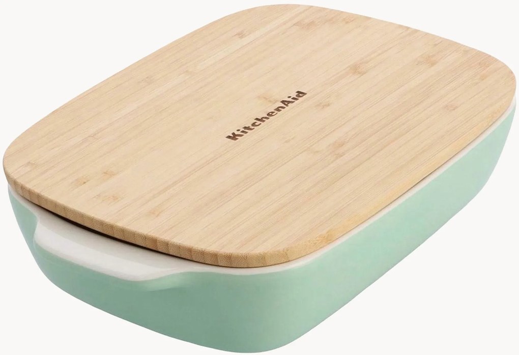 Travessa com tampa em bambu Spatia