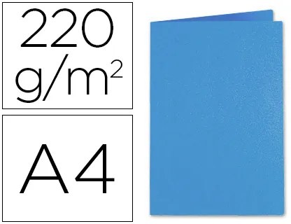 Classificador Exacompta Foldyne Din A4 Azul Escuro 250 gr