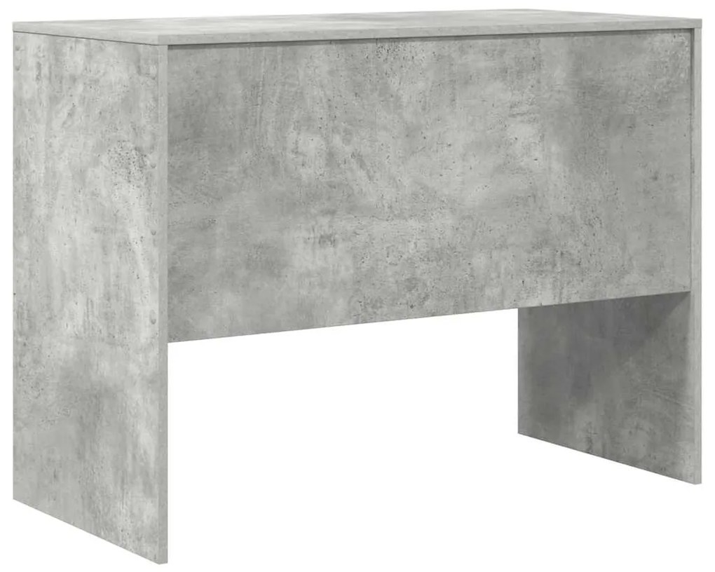 Escrivaninha Cinza-Concreto MDF 100 x 50 x 76 cm Escrivaninha