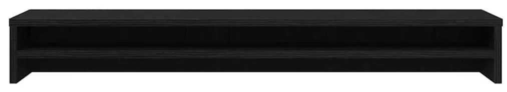 Suporte p/monitor 100x24x13cm deriv. madeira carvalho preto