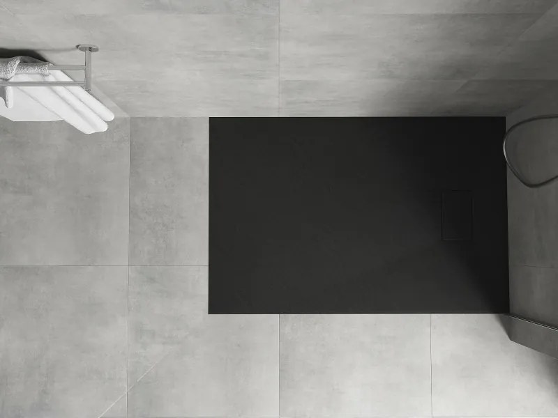 Mexen Hugo base de duche retangular SMC 100 x 80 cm, preto - 42708010