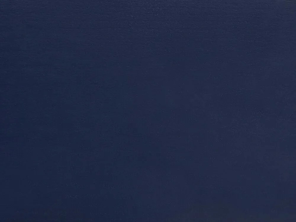 Cama de casal em madeira azul marinho 160 x 200 cm FLORAC Beliani