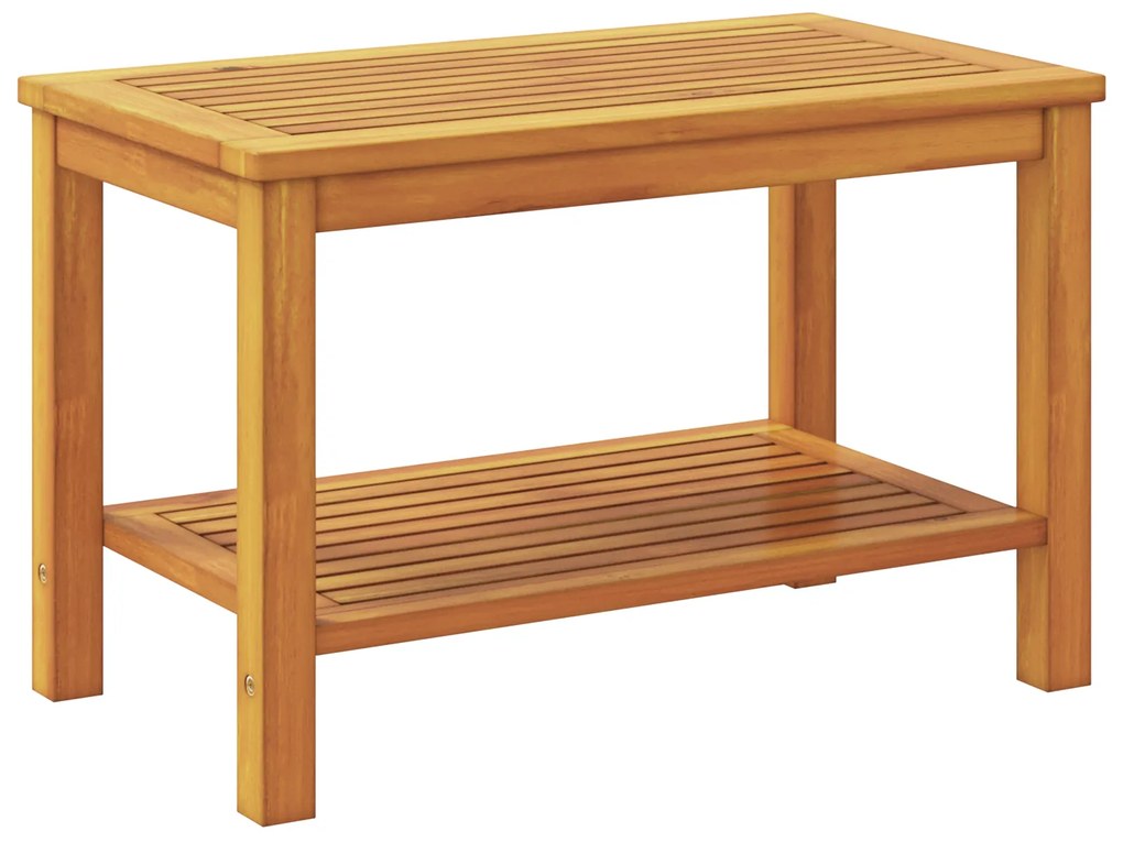 Mesa de Café 70x40x45 cm Madeira de Acácia Sólida