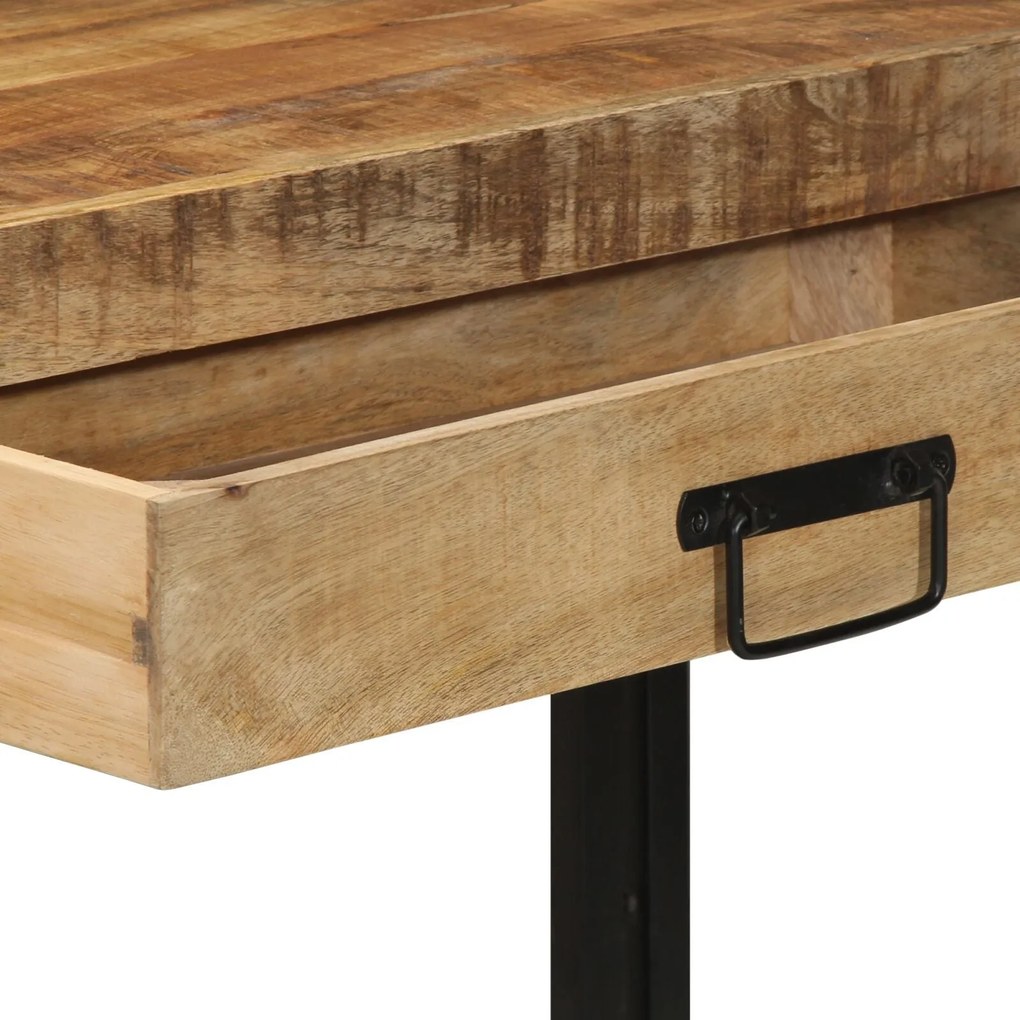 Mesa de Console vidaXL 120x33x75 cm Madeira de Mangueira Sólida