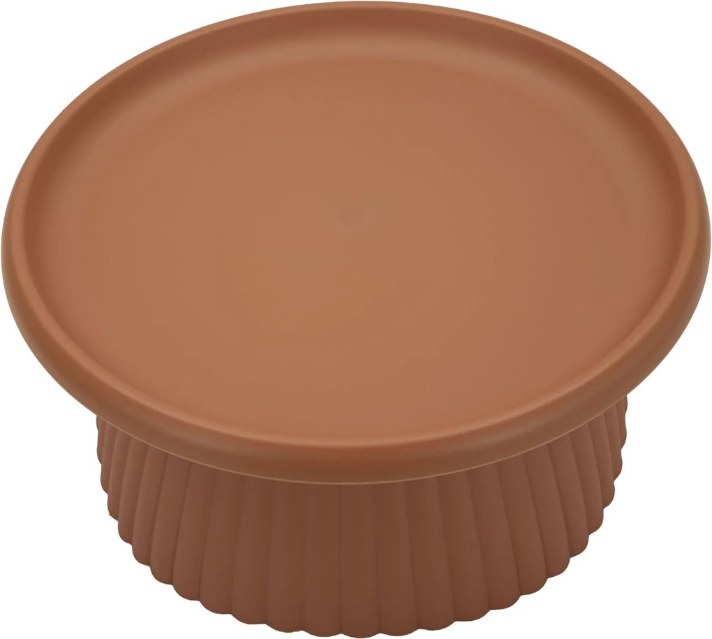 MESA DE CENTRO GEAX Ø 70X35 CM VERMELHA