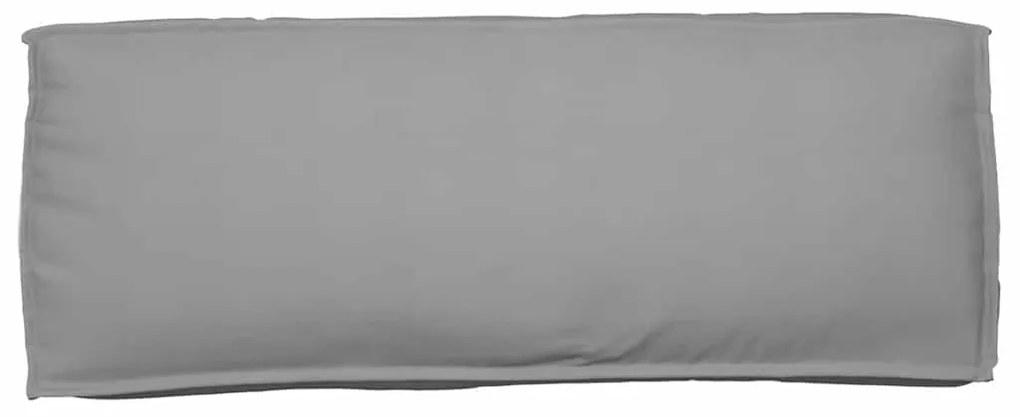 Almofada de Palete Cinza 120x40x12 cm - Tecido Oxford