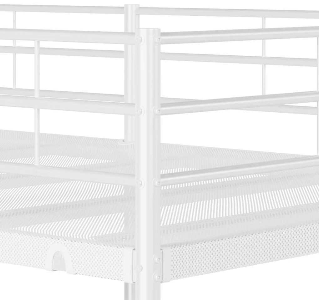 Beliche sem colchão 75x190 cm aço branco