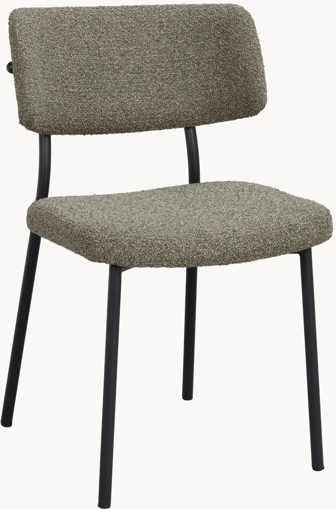 Cadeiras de jantar estofadas Herbster, conjunto de 2