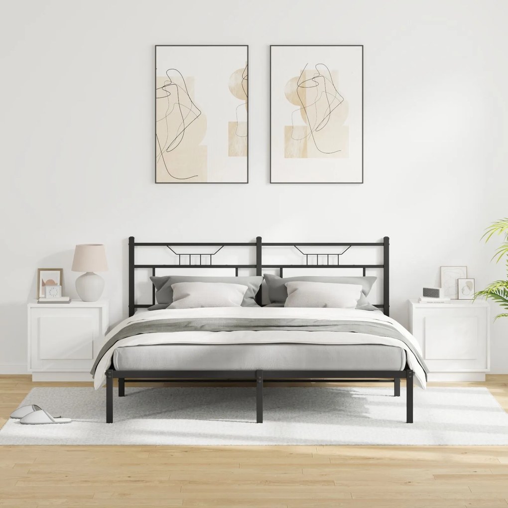 Cômodas de Canto com Luzes LED 2 pcs Brancas 44x34,5x45 cm