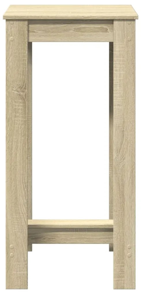 Mesa de bar 51x50x103,5 cm derivados de madeira carvalho sonoma