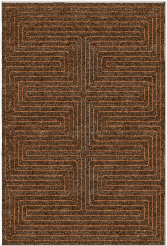 Tapete lavável de pelo curto Labyrinth por Jonathan Adler
