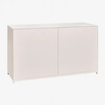 Aparador Em Mdf Kivora ↔︎ 120 Cm & Gardénia Branco - Sklum