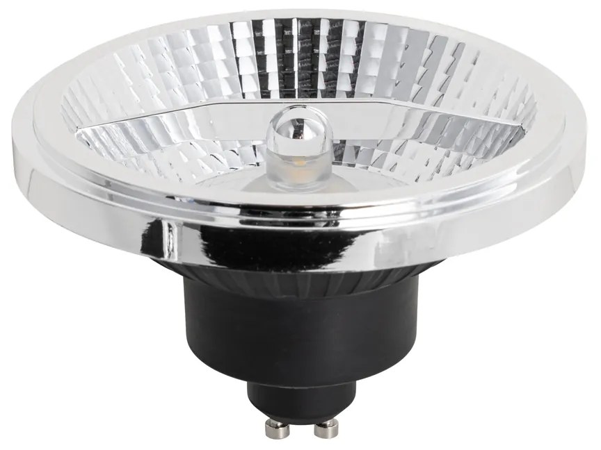Conjunto de 5 Lâmpadas LED GU10 Reguláveis 111mm 10.5W 770 lm 4000K