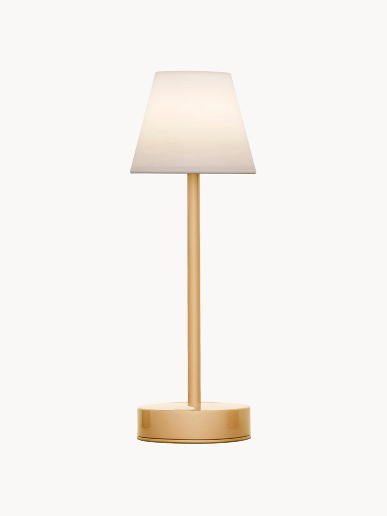 Candeeiro de mesa LED portátil regulável para exterior com função tátil Lola