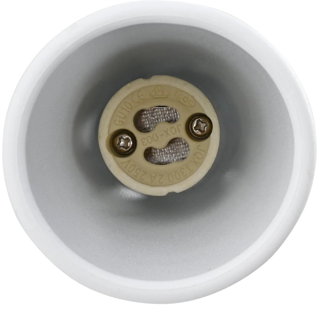 Spotlight de Teto 2 Way Adjustable White GU10