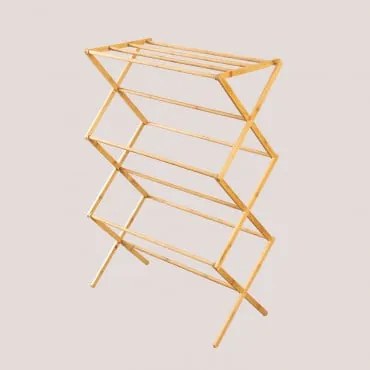 Varal Dobrável Em Bambu Dalton Bambu - Sklum