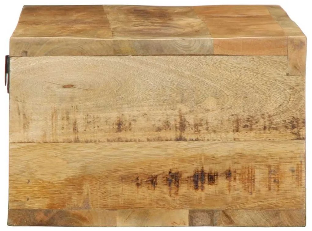 Armário de TV para parede 80x30x19 cm mangueira áspera maciça
