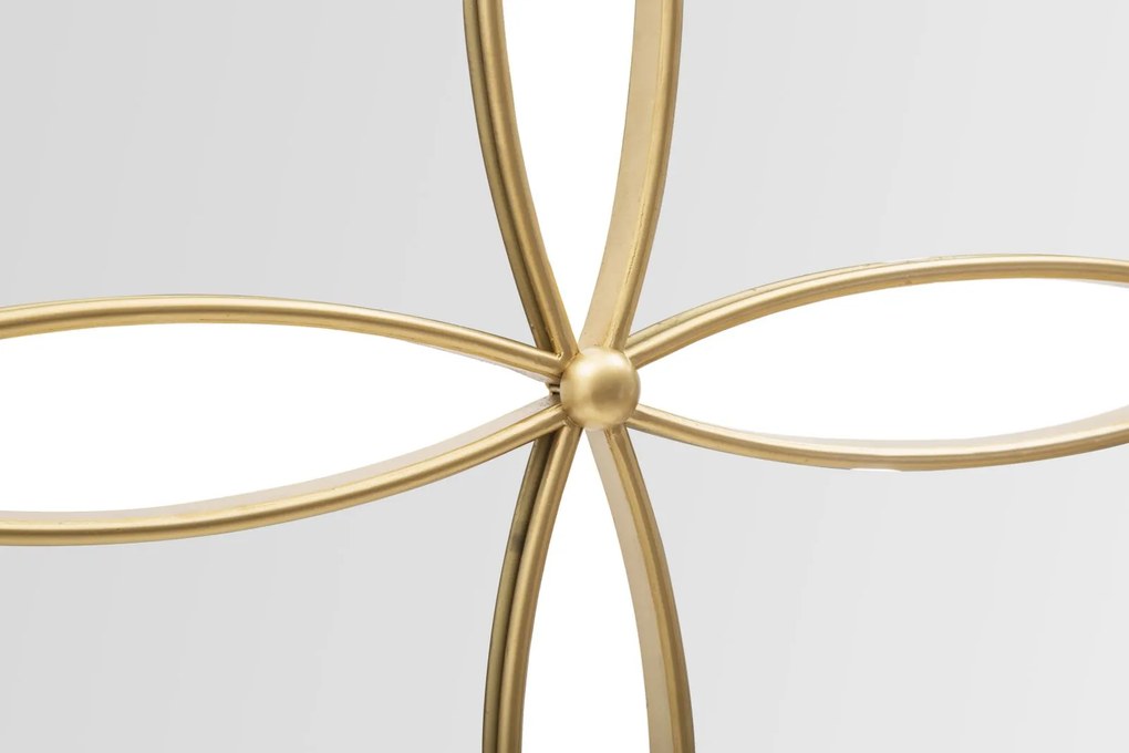 ESPELHO DE PAREDE JALO 68X3,5X68 CM DOURADO