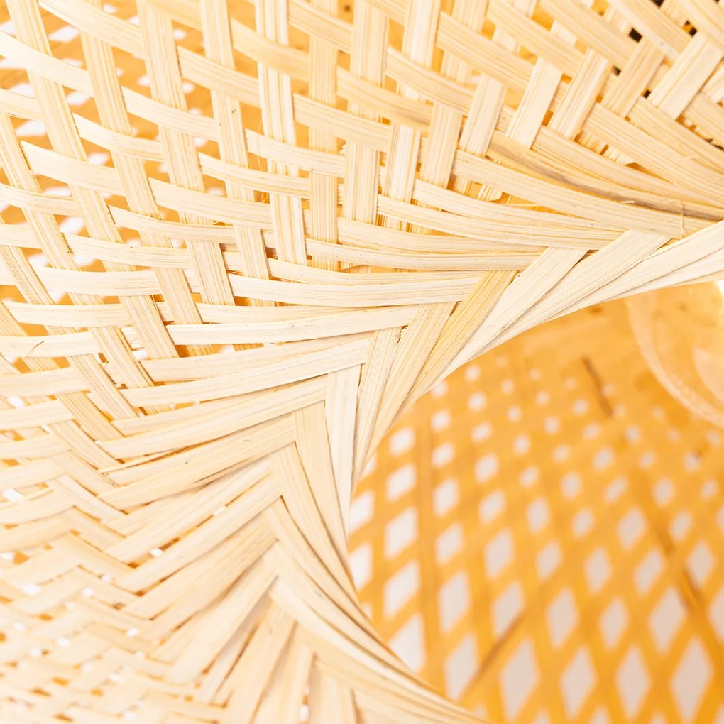 Candeeiro de teto oriental bambu 40 cm - Ostrava Oriental