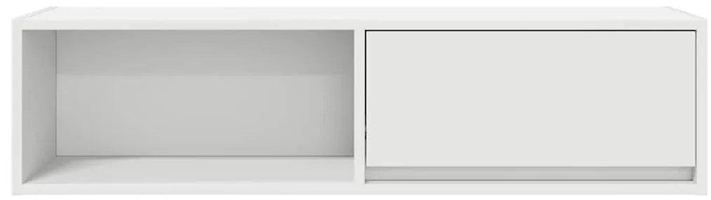Móvel de TV 100x31x25,5 cm derivados de madeira branco