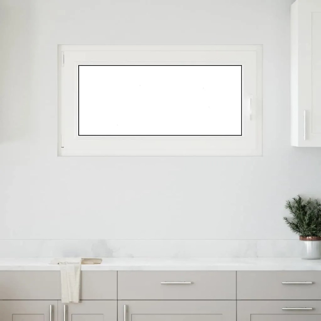 vidaXL Janela de porão "RISOR" 110x70 cm oscilobatente DIN esquerda antracite