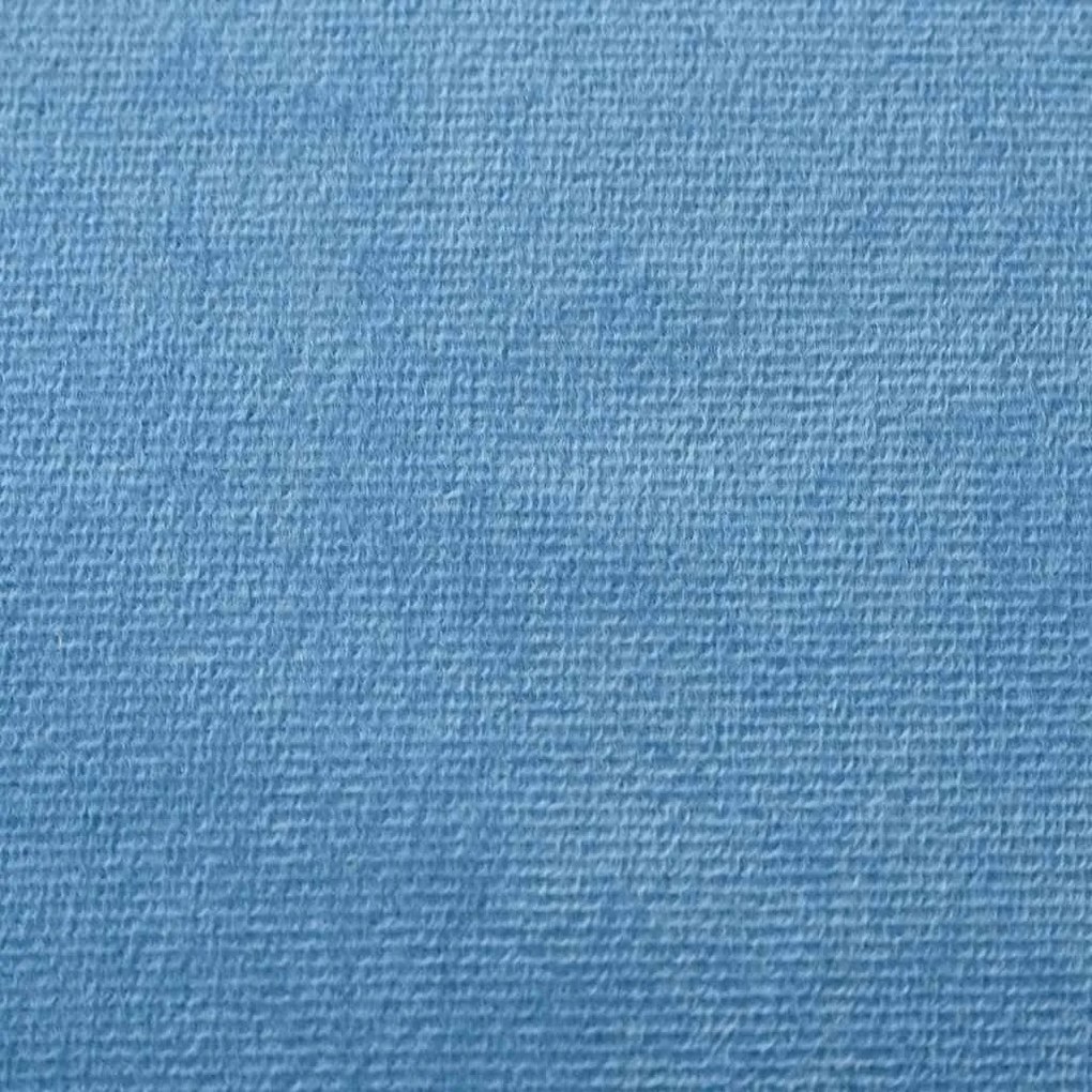 Sofá infantil de 2 lugares pelúcia azul