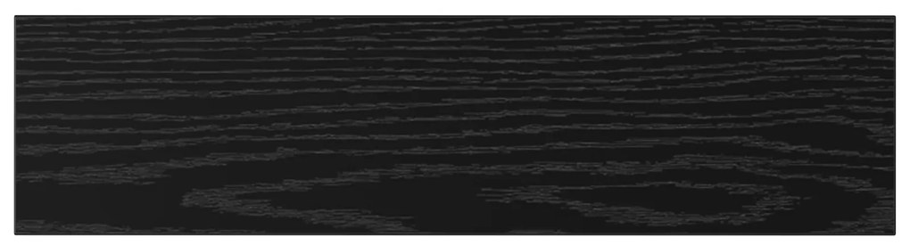 Prateleiras de Parede Carvalho Preto MDF 40 x 10 x 1.5 cm